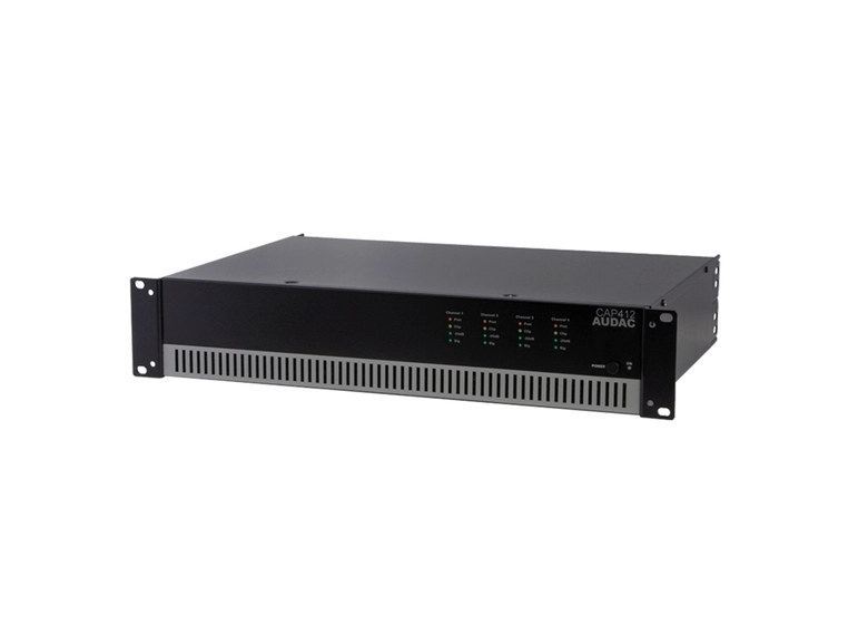 Audac CAP 412 - 100 V Power Amplifier 4-channel 120 W 